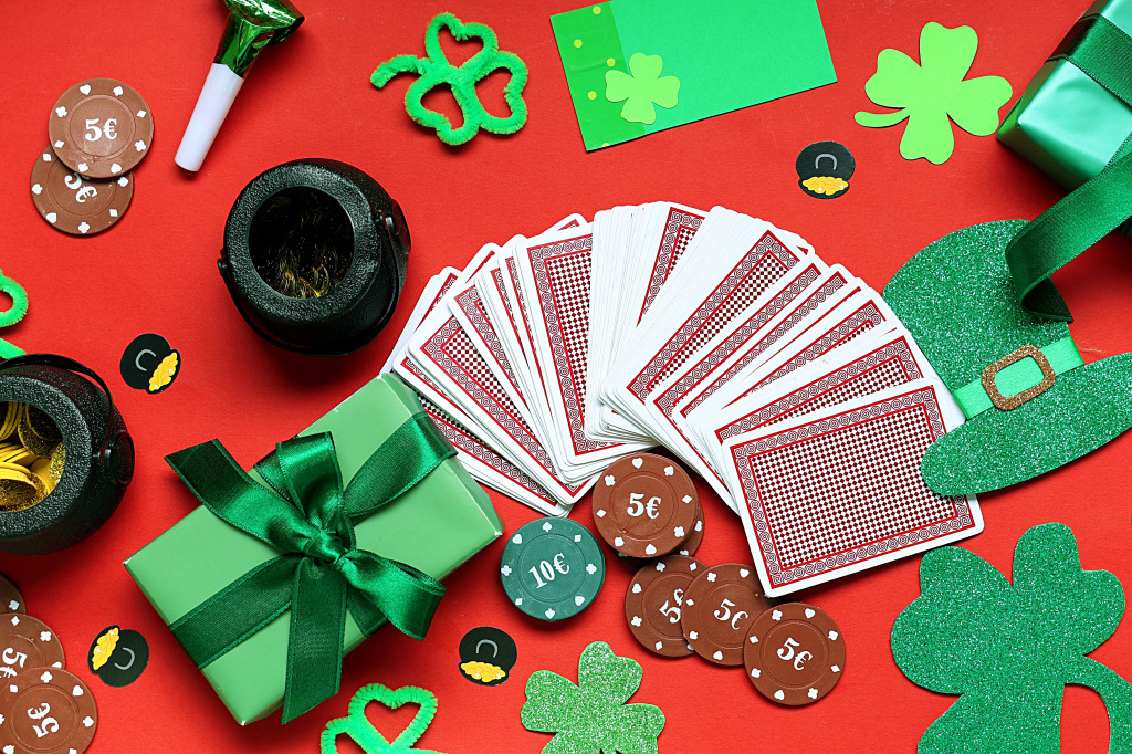 Celebrando o Dia de São Patrício jigsaw puzzle in Zoom puzzles on TheJigsawPuzzles.com