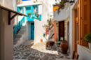 Chora Village, Naxos Island, Cyclades, Greece