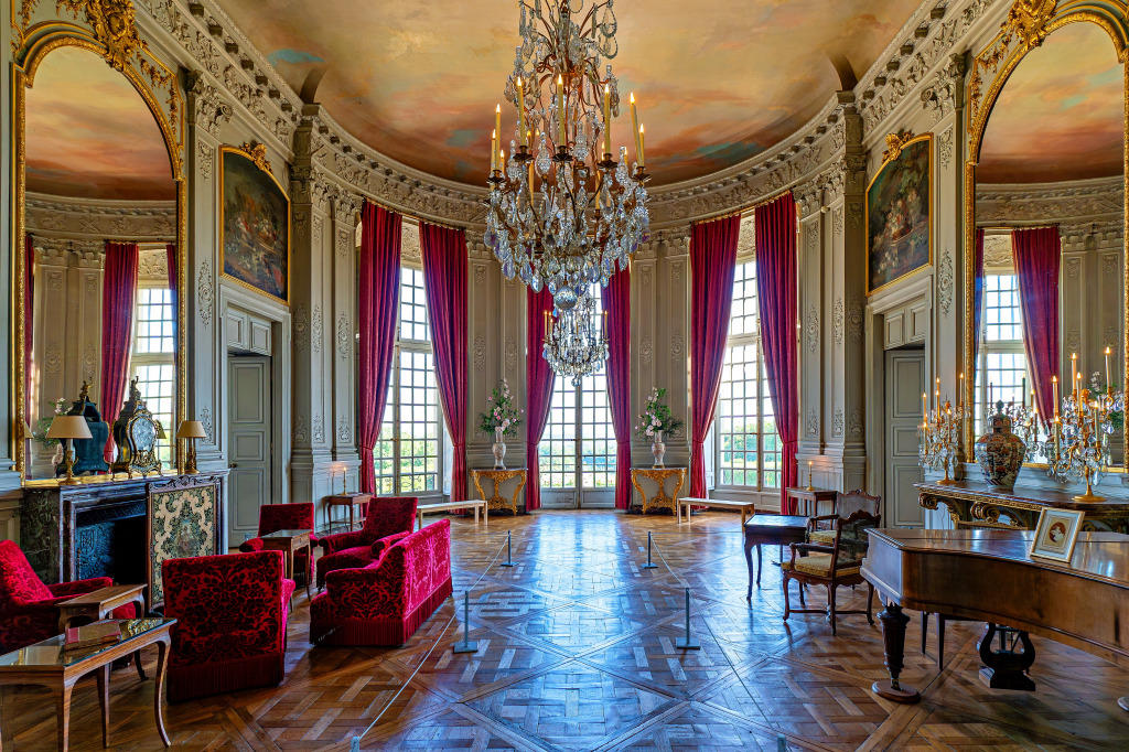 Château de Champs-sur-Marne, France jigsaw puzzle in Castles puzzles on TheJigsawPuzzles.com