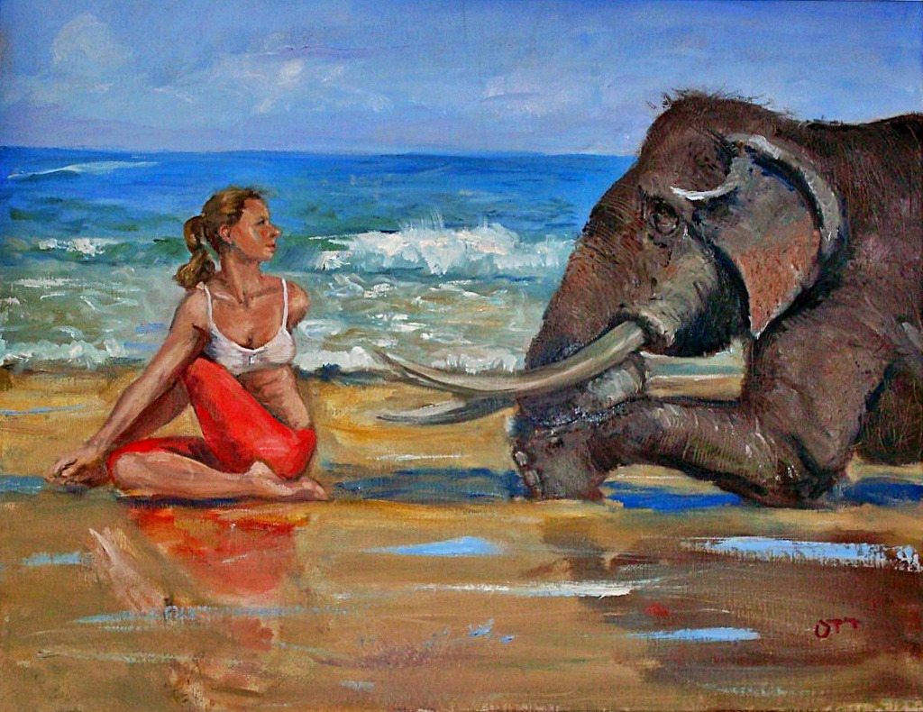 We Don't Talk about It by  Richard Ott jigsaw puzzle in Piece of Art puzzles on TheJigsawPuzzles.com