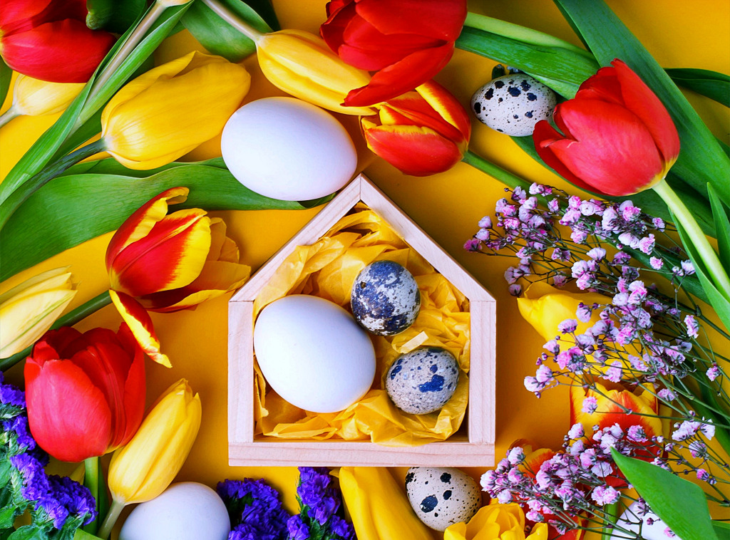 Frohe Ostern! jigsaw puzzle in Puzzle des Tages puzzles on TheJigsawPuzzles.com