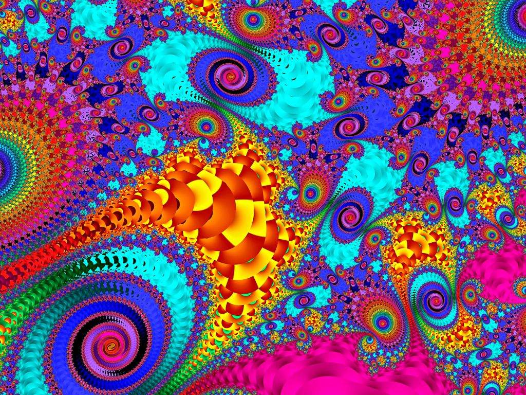 Fabulous Multicolored Pattern jigsaw puzzle in Fractals puzzles on TheJigsawPuzzles.com