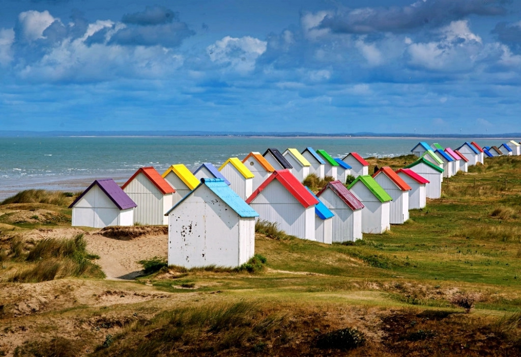 Gouville-sur-Mer, Normandie, France jigsaw puzzle in Great Sightings puzzles on TheJigsawPuzzles.com