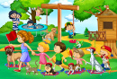 Scene on the Playground