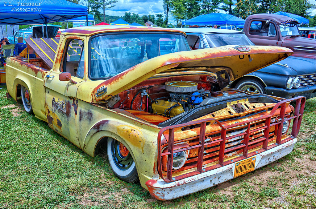 Ford F100 1963, Sparta, Tennessee, États-Unis jigsaw puzzle in Voitures et Motos puzzles on TheJigsawPuzzles.com