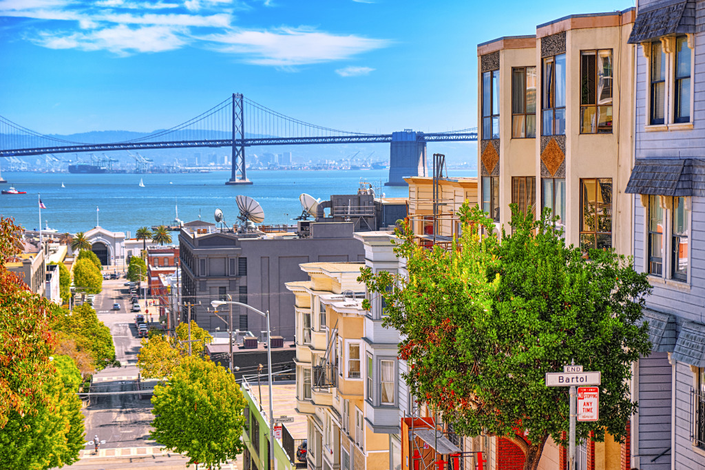 San Francisco, Californie, États-Unis jigsaw puzzle in Ponts puzzles on TheJigsawPuzzles.com