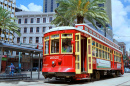 A Streetcar in New Orleans, Louisiana, USA