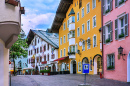 Historic Houses in Kitzbühel, Austria
