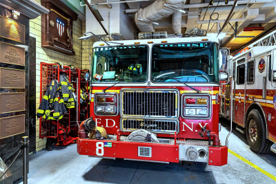 Manhattan Fire Station, New York City, USA