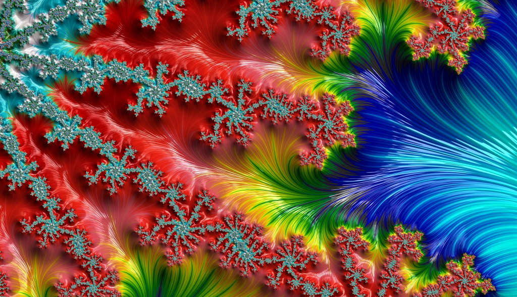 Verspieltes abstraktes Muster jigsaw puzzle in Fractals puzzles on TheJigsawPuzzles.com