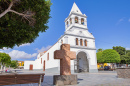 Historic Church in Puerto del Rosario, Spain