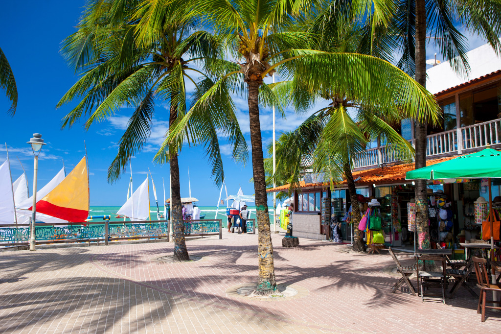 Plage de Porto de Galinhas à Ipojuca, Brésil jigsaw puzzle in Magnifiques vues puzzles on TheJigsawPuzzles.com