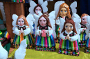 Traditional Folk Figurines, Lowicz, Poland