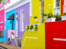 Colorful Bo Kaap Quarter in Cape Town