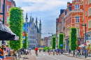 Bondgenoten Avenue in Leuven, Belgium