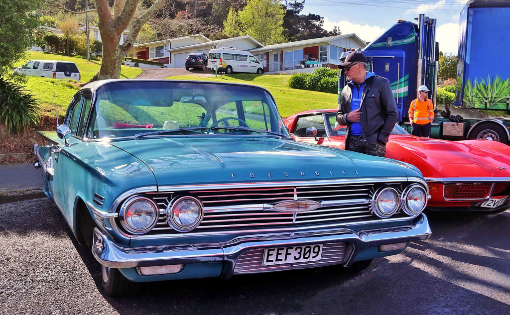 Chevrolet Impala 1960, Te Aroha, Nouvelle-Zélande jigsaw puzzle in Voitures et Motos puzzles on TheJigsawPuzzles.com