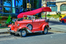 Old Car on the Street of Havana, Cuba