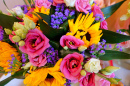 Colorful Bouquet of Fresh Flowers