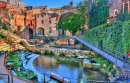 Greek-Roman Theatre of Catania in Sicily, Italy