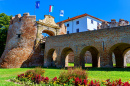 Siklós Castle on a Beautiful Summer Day, Hungary
