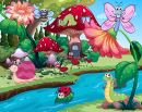 Micro-Town by the Stream
