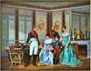 Tsar Alexander I's visit to Malmaison