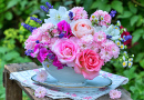 Romantic Bouquet in a Sauce Boat