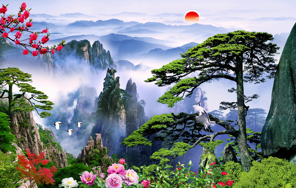 Erstaunliche Landschaft jigsaw puzzle in Großartige Landschaften puzzles on TheJigsawPuzzles.com