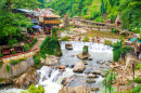 Waterfall in Cat Cat Village, Sapa, Vietnam