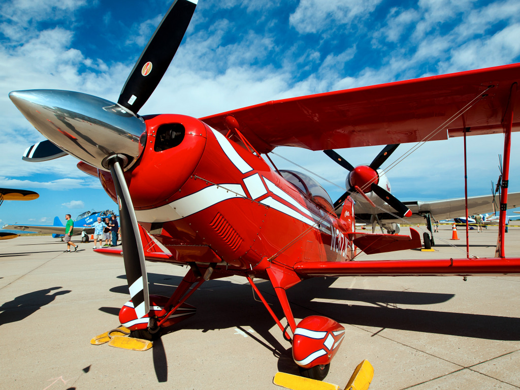 Spectacle de guerre APW Fly-in, Centennial, CO, États-Unis jigsaw puzzle in Aviation puzzles on TheJigsawPuzzles.com