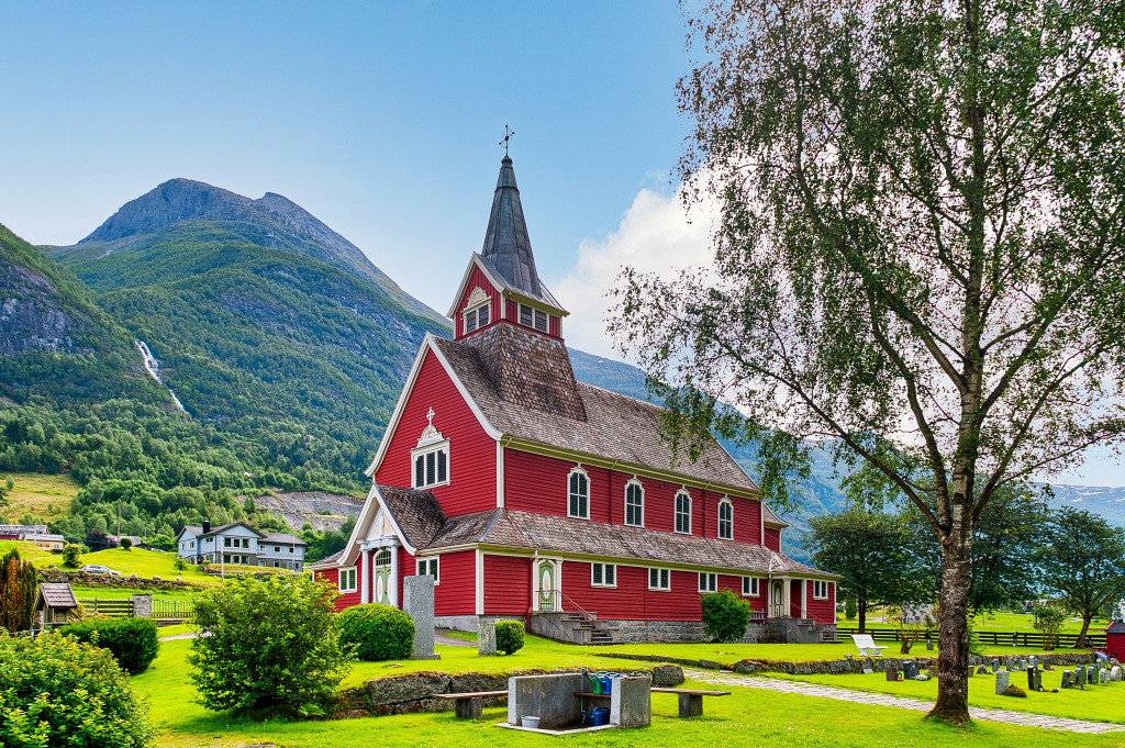 Olden, Stryn Municipality, Vestland, Norway jigsaw puzzle in Great Sightings puzzles on TheJigsawPuzzles.com