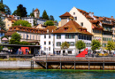 Typical Architecture in Lucerne, Switzerland