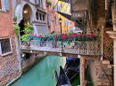 Small Wooden Bridge in Venice