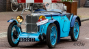 1933 MG J2 Roadster in Lelystad, Holland
