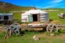 Traditional Yurt of Mongolian Nomads