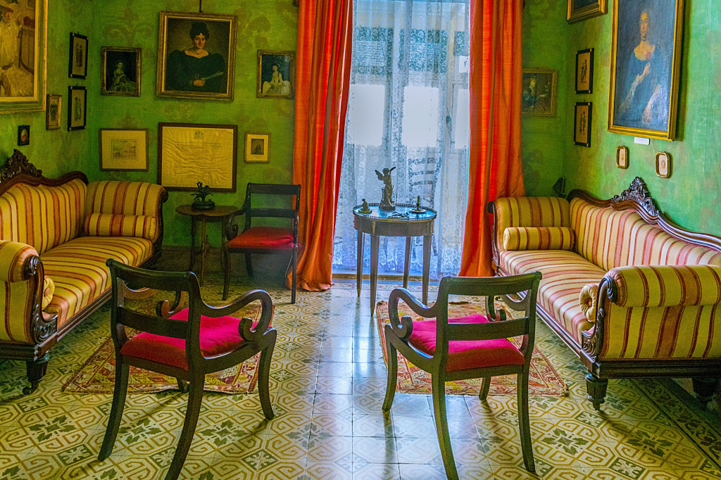 Интерьер Casa Rocca Piccola в Валлетте, Мальта jigsaw puzzle in Замки puzzles on TheJigsawPuzzles.com