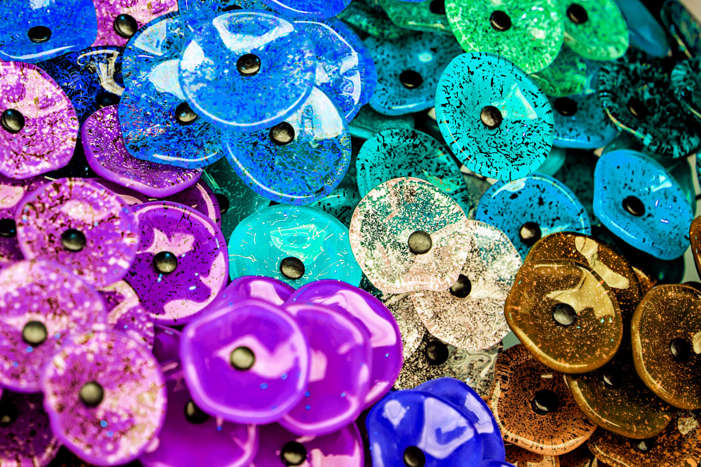 Close-Up of Glass Flowers jigsaw puzzle in Macro puzzles on TheJigsawPuzzles.com