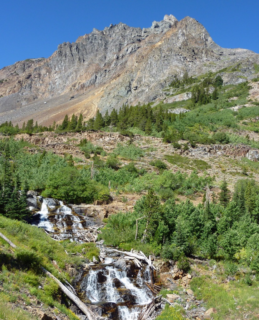 Past Lundy Lake jigsaw puzzle in Waterfalls puzzles on TheJigsawPuzzles.com