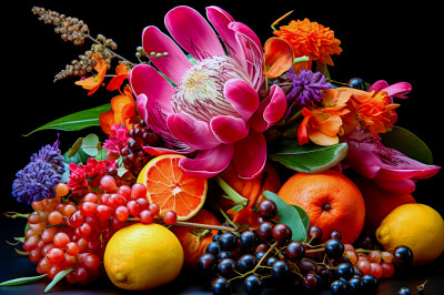 Fruits and Flowers
