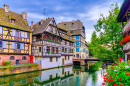 Tannery Quarter, Old Town of Strasbourg, France