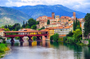 Ponte degli Alpini Bridge in Bassano del Grappa