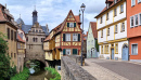 Malerwinkelhaus in Marktbreit, Bavaria, Germany