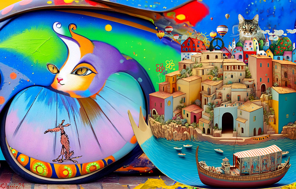 Медленный трип jigsaw puzzle in Пазл дня puzzles on TheJigsawPuzzles.com