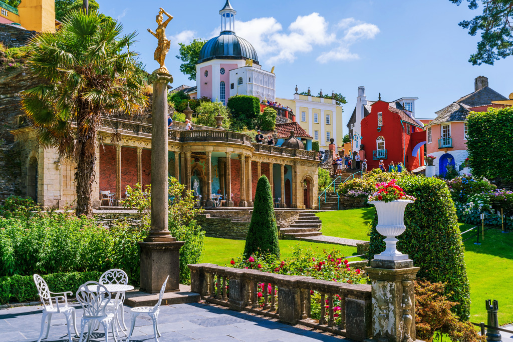 Portmeirion, North Wales, UK jigsaw puzzle in Puzzle of the Day puzzles on TheJigsawPuzzles.com