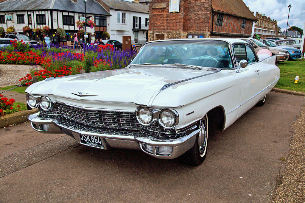Aldeburgh Car Show jigsaw puzzle in Autos & Motorräder puzzles on TheJigsawPuzzles.com