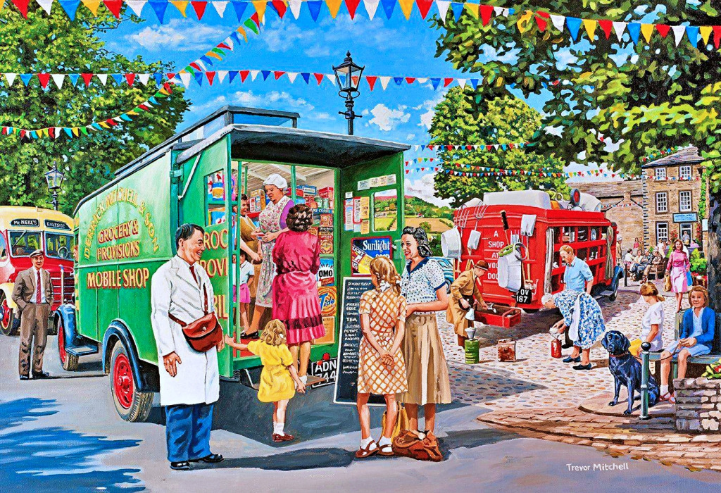 Мобильный магазин Тревора Митчелла jigsaw puzzle in Люди puzzles on TheJigsawPuzzles.com