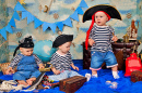 Adorable Little Pirates