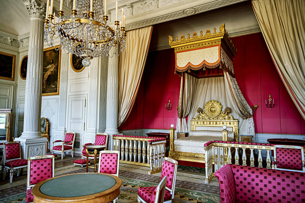 Queen's Hamlet im Schloss von Versailles, Frankreich jigsaw puzzle in Schlösser puzzles on TheJigsawPuzzles.com