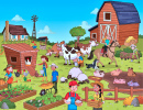 Cartoon Farm Animals