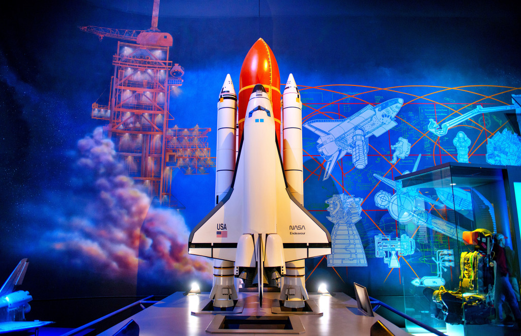 Johnson Space Center in Houston, Texas, USA jigsaw puzzle in Aviation puzzles on TheJigsawPuzzles.com